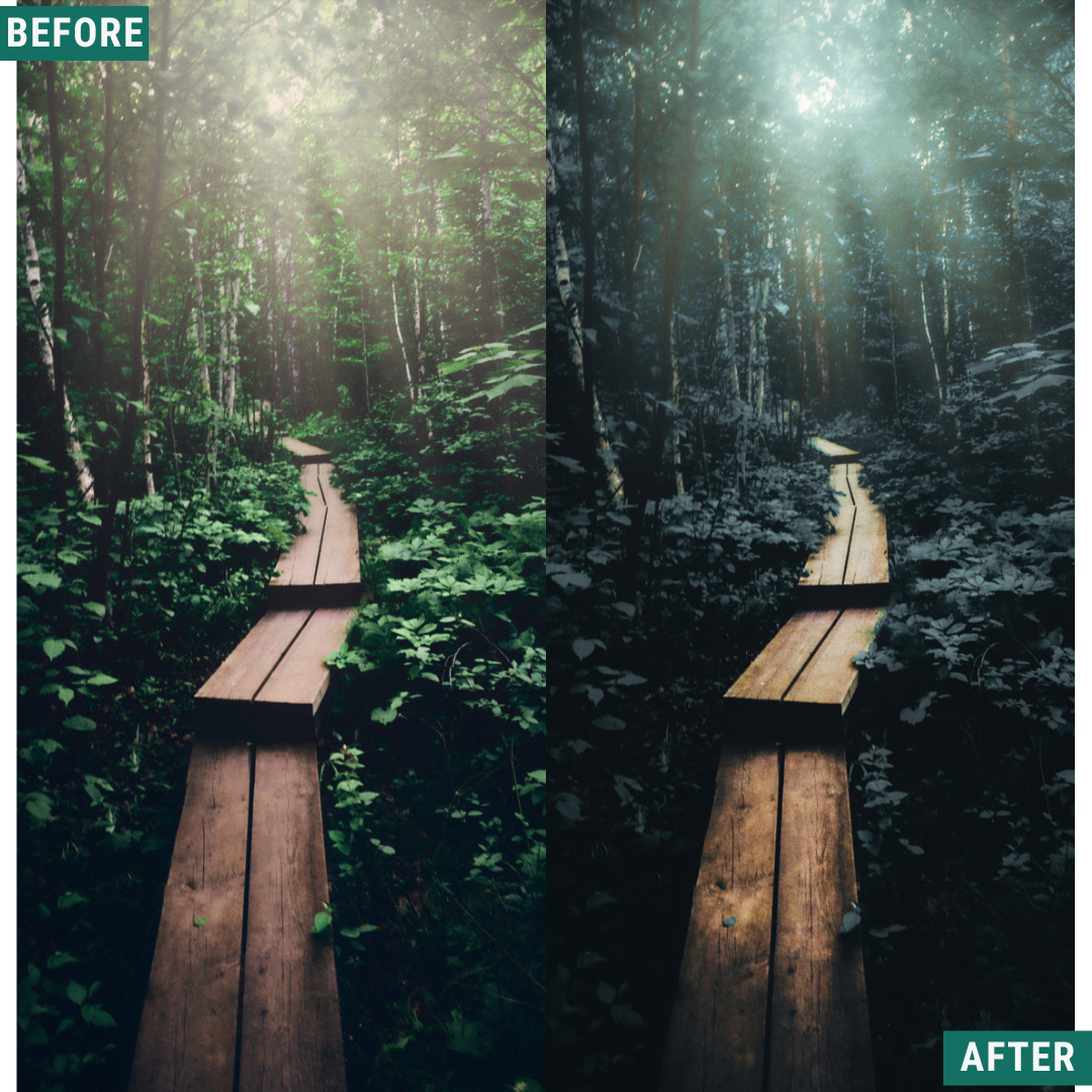 Night Blue LIMITED Lightroom Presets Pack