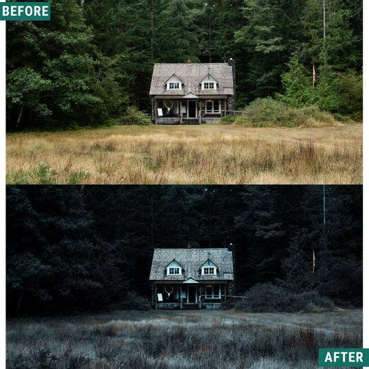 Night Blue LIMITED Lightroom Presets Pack