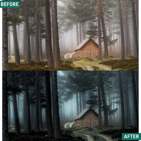 Night Blue LIMITED Lightroom Presets Pack