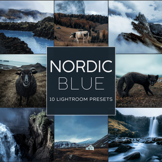 Nordic Blue Lightroom Presets Pack