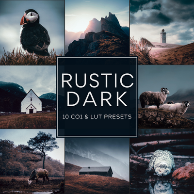 Rustic Dark Capture One & LUT Presets Pack