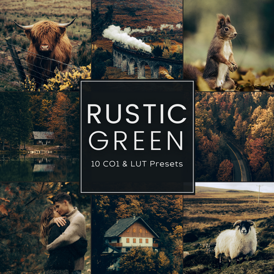Rustic Green Capture One & LUT Presets Pack