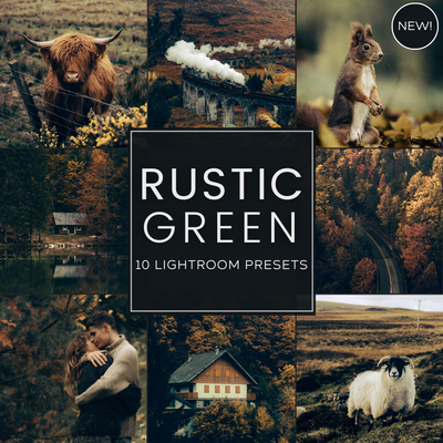 Rustic Green LIMITED Lightroom Presets Pack