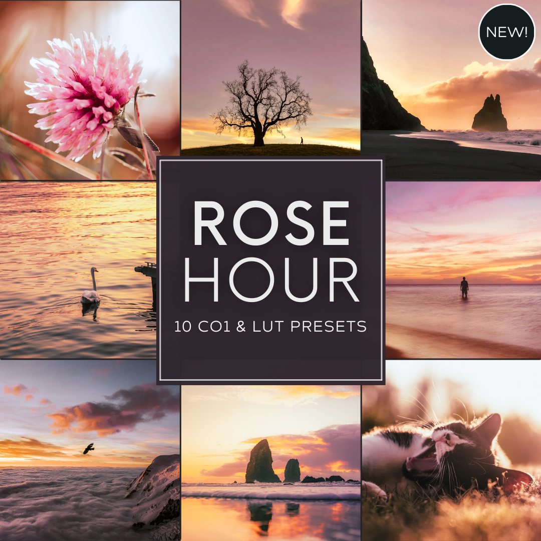 Rose Hour LIMITED Capture One & LUT Presets Pack