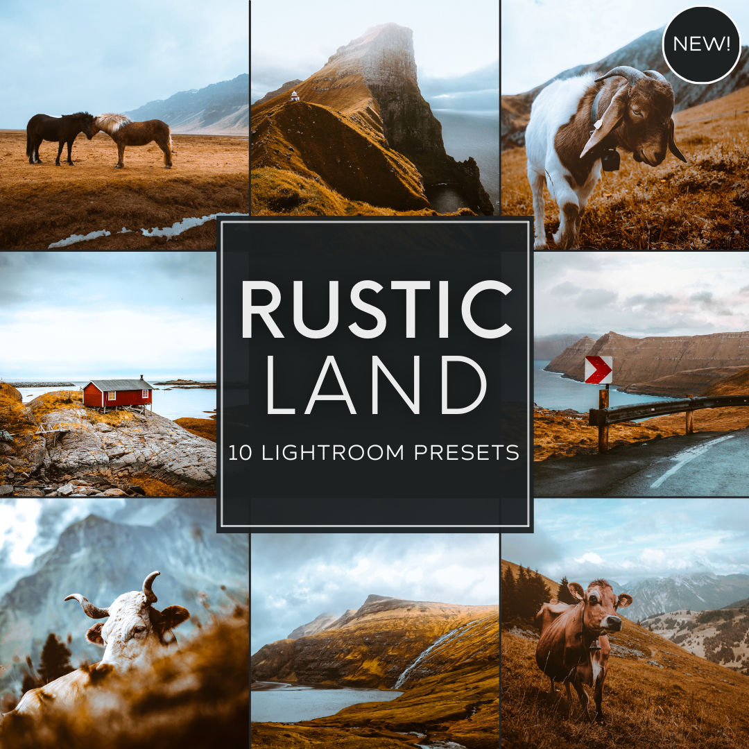 Rustic Land Lightroom Presets Pack