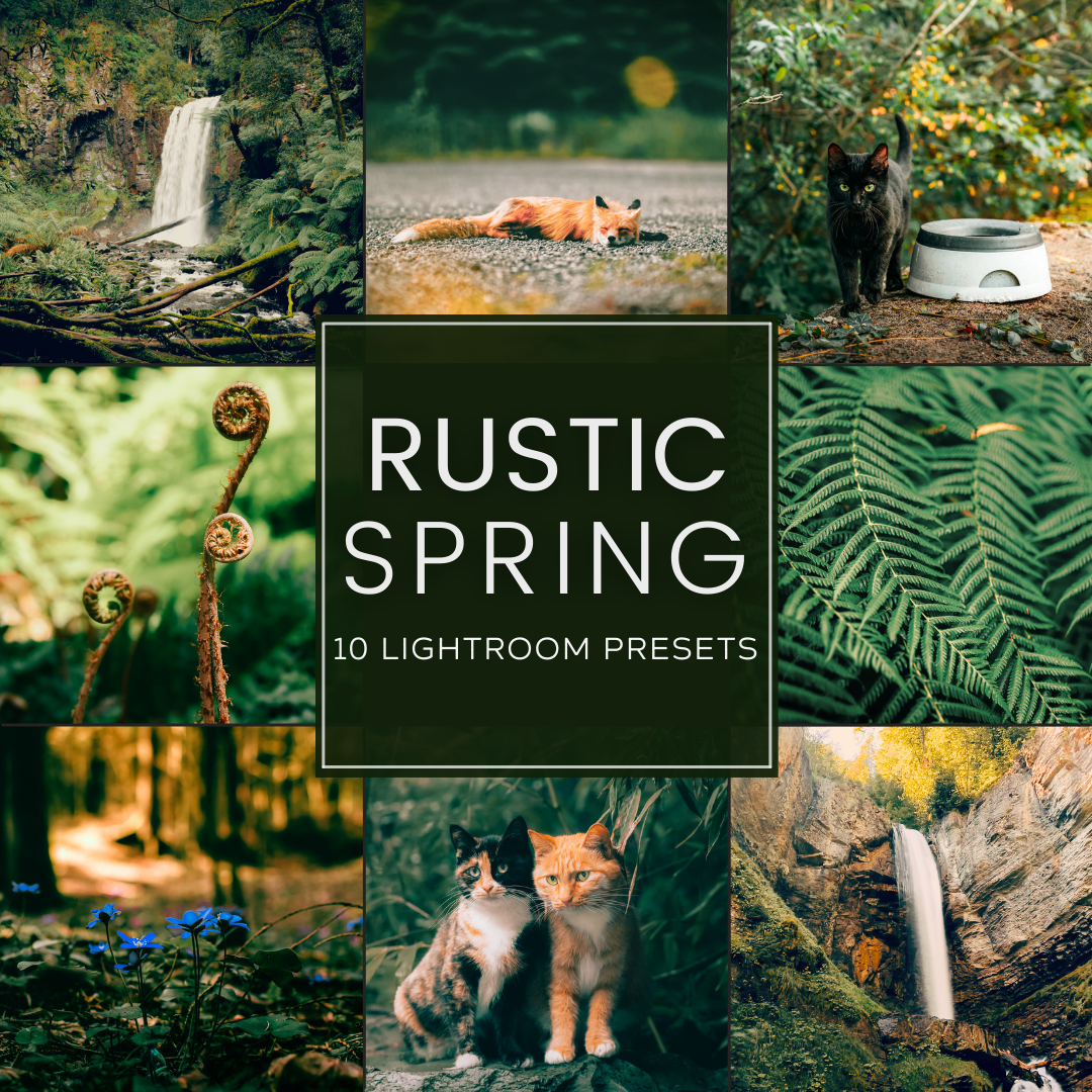 Rustic Spring Lightroom Presets Pack