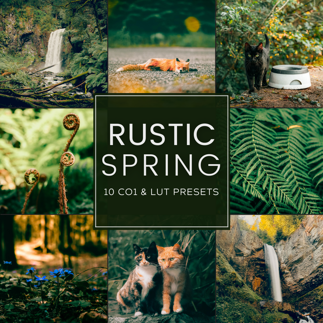Rustic Spring Capture One & LUT Presets Pack