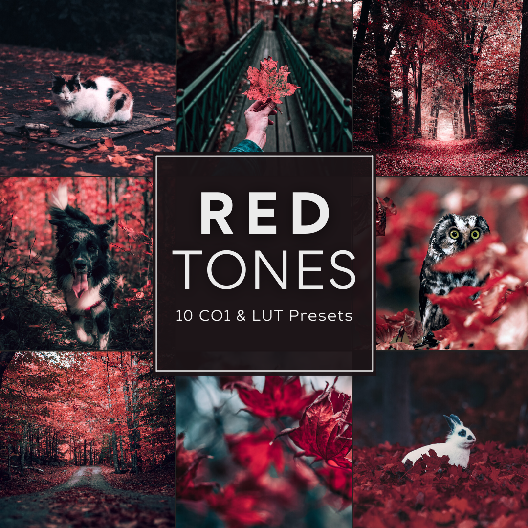 Red Tones LIMITED Capture One & LUT Presets Pack