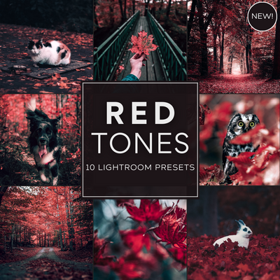 Red Tones LIMITED Lightroom Presets Pack