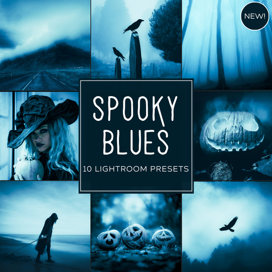 Spooky Blues LIMITED Lightroom Presets Pack