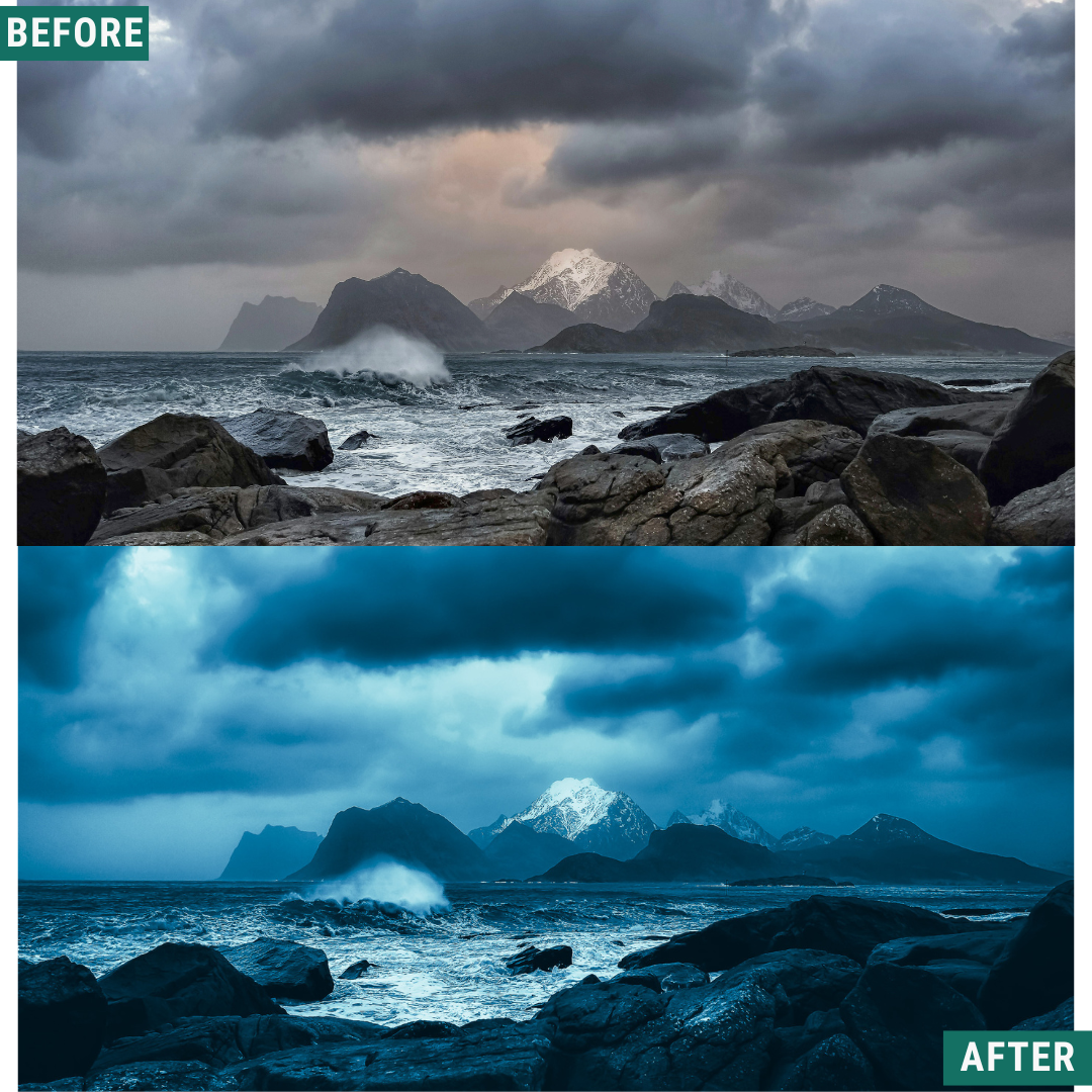 Spooky Blues LIMITED Lightroom Presets Pack
