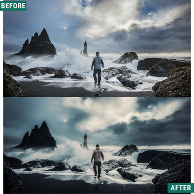 Storm Blue Lightroom Presets Pack