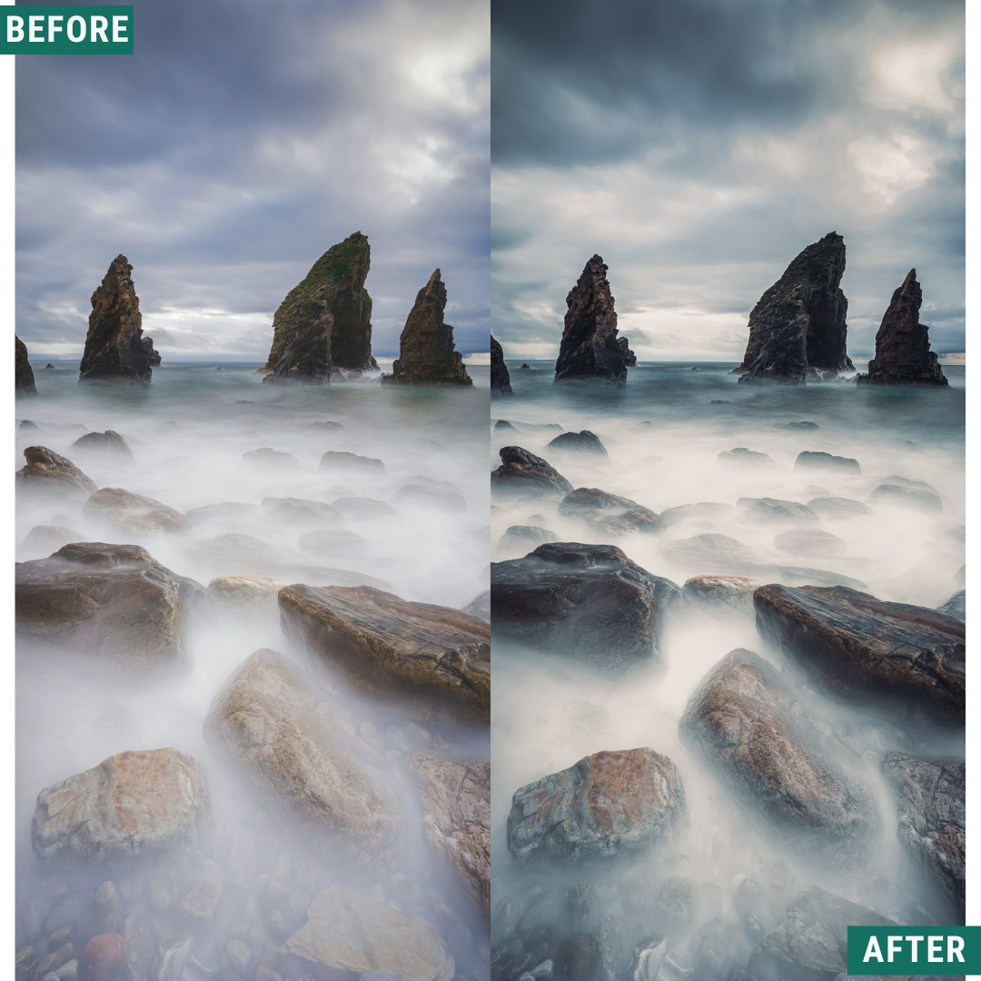 Storm Blue Lightroom Presets Pack