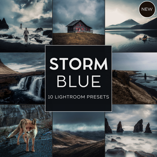 Storm Blue Lightroom Presets Pack