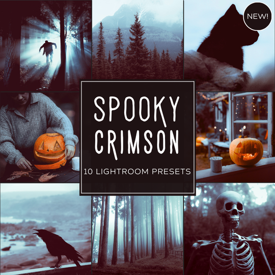 Spooky Crimson LIMITED Lightroom Presets Pack