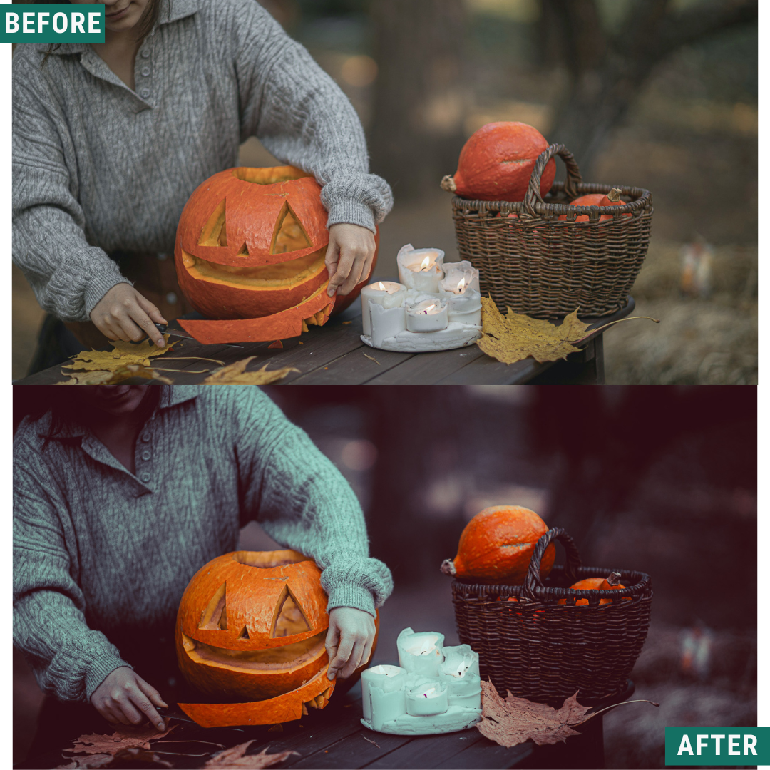 Spooky Crimson LIMITED Lightroom Presets Pack