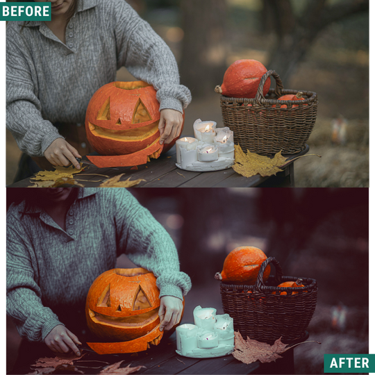 Spooky Crimson LIMITED Lightroom Presets Pack