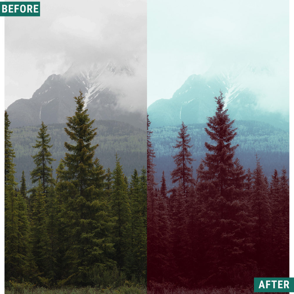 Spooky Crimson LIMITED Lightroom Presets Pack