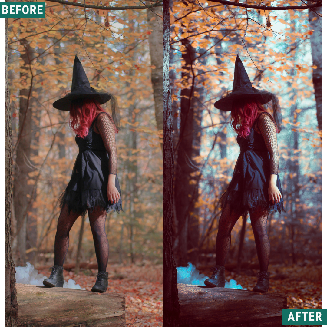 Spooky Crimson LIMITED Lightroom Presets Pack