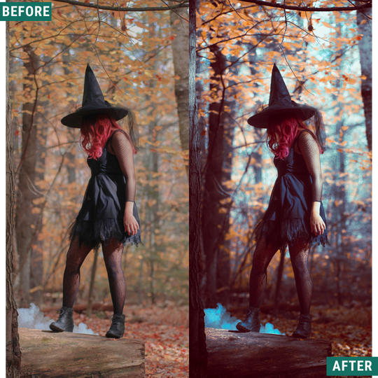 Spooky Crimson LIMITED Lightroom Presets Pack