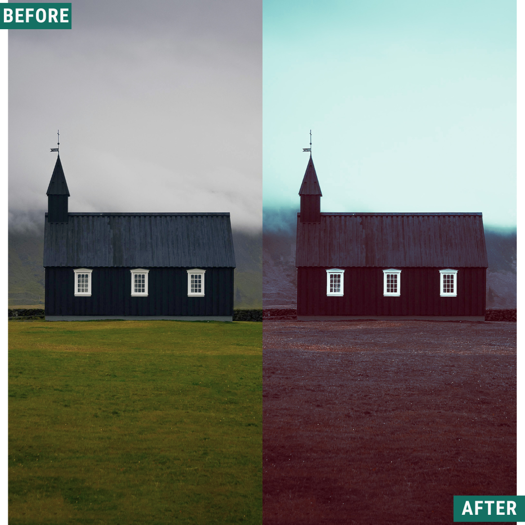 Spooky Crimson LIMITED Lightroom Presets Pack