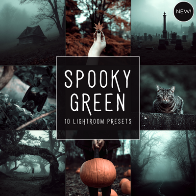 Spooky Green LIMITED Lightroom Presets Pack