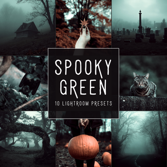 Spooky Green Lightroom Presets Pack