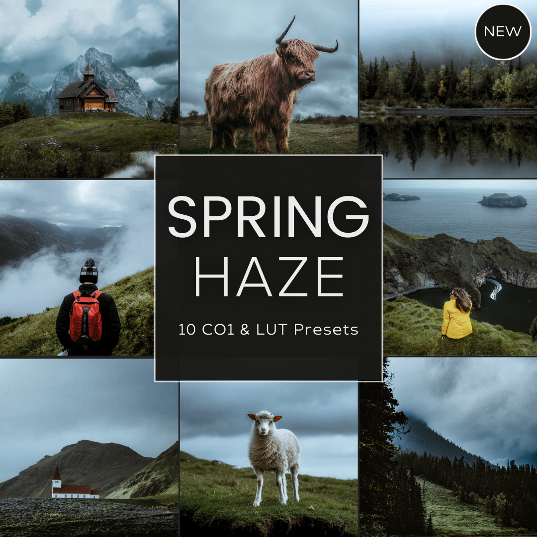 Spring haze LIMITED Capture One & LUT Presets Pack