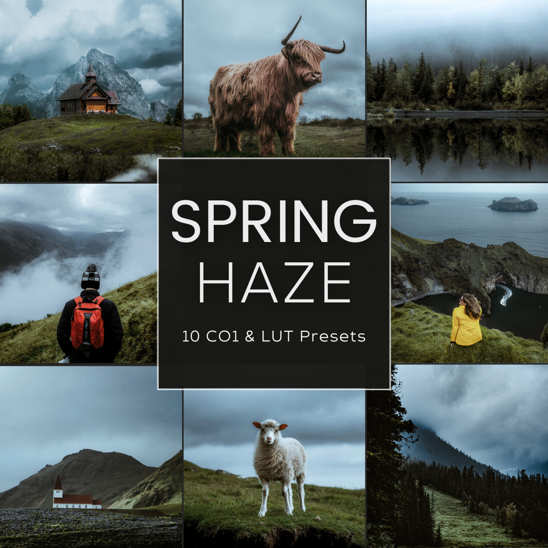 Spring haze Capture One & LUT Presets Pack