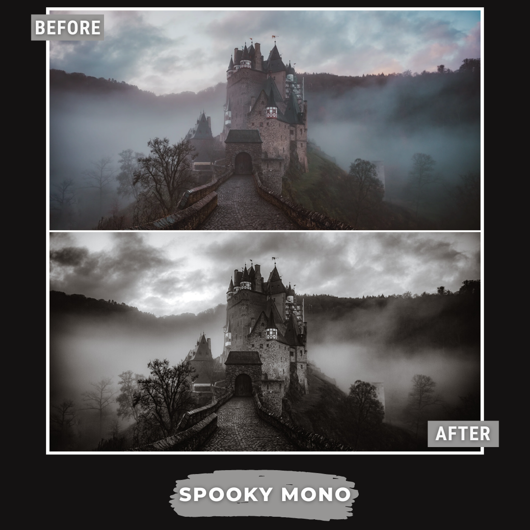 Spooky Bundle LIMITED 80 Lightroom Presets