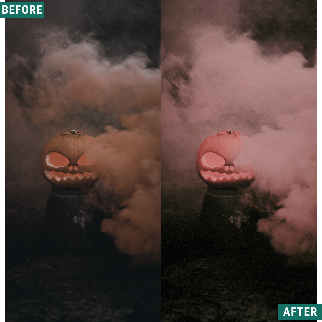 Spooky Red LIMITED Lightroom Presets Pack