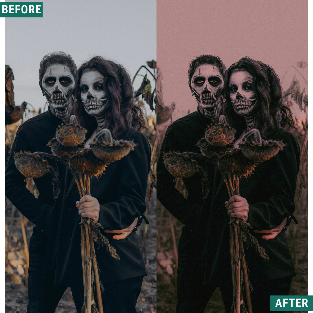Spooky Red LIMITED Lightroom Presets Pack