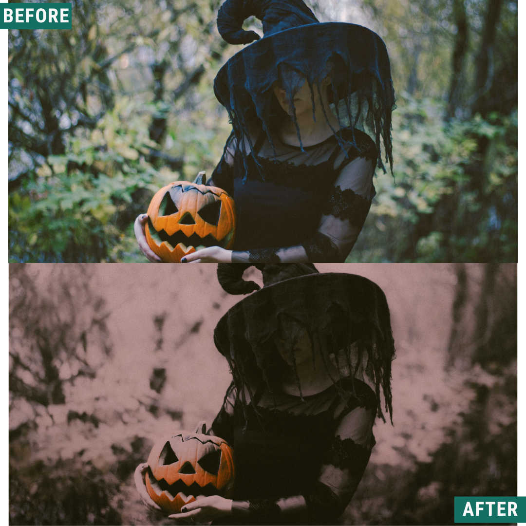 Spooky Red LIMITED Lightroom Presets Pack