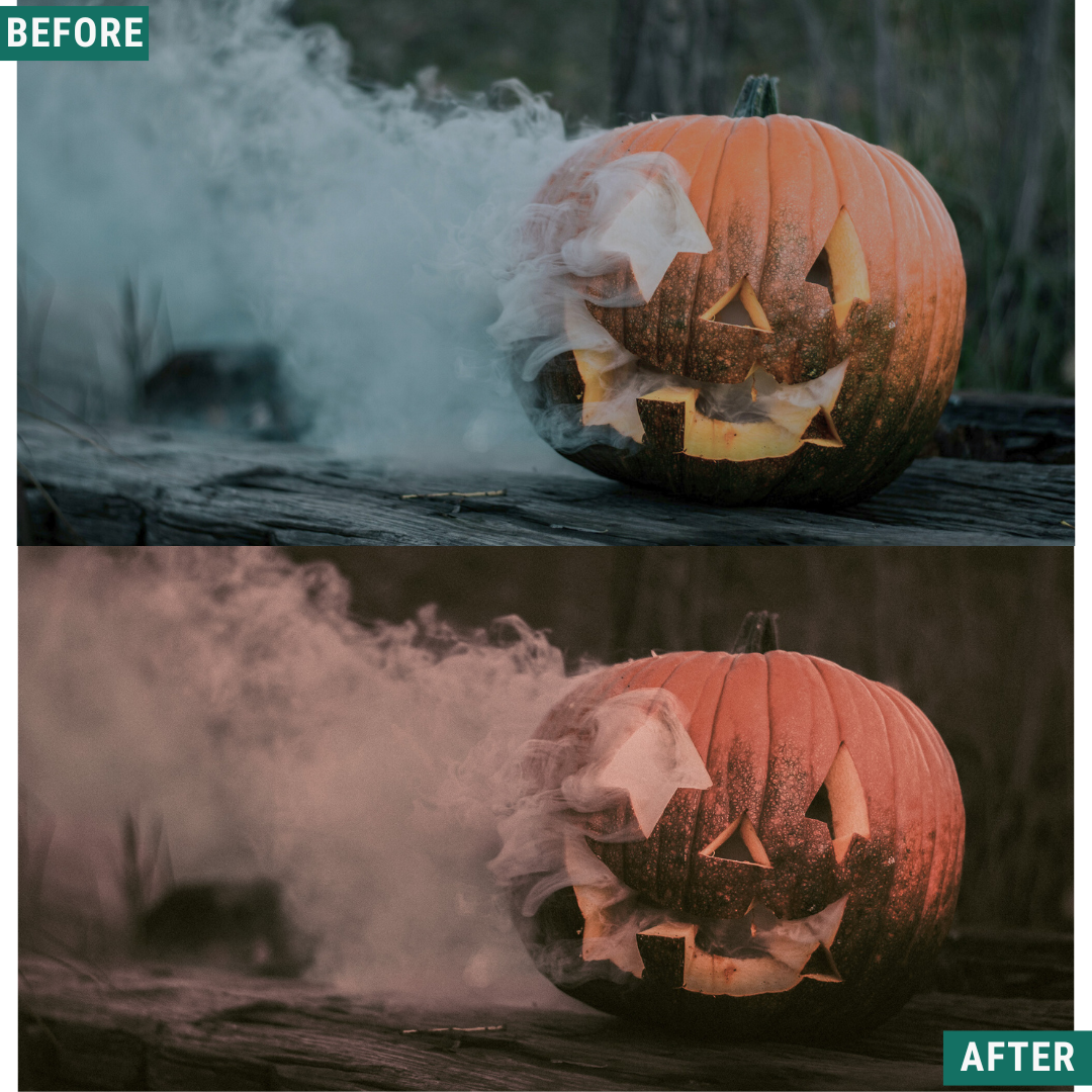 Spooky Red LIMITED Lightroom Presets Pack