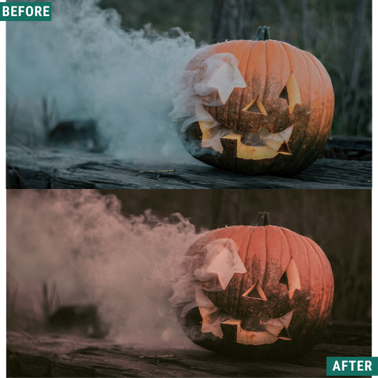 Spooky Red LIMITED Lightroom Presets Pack