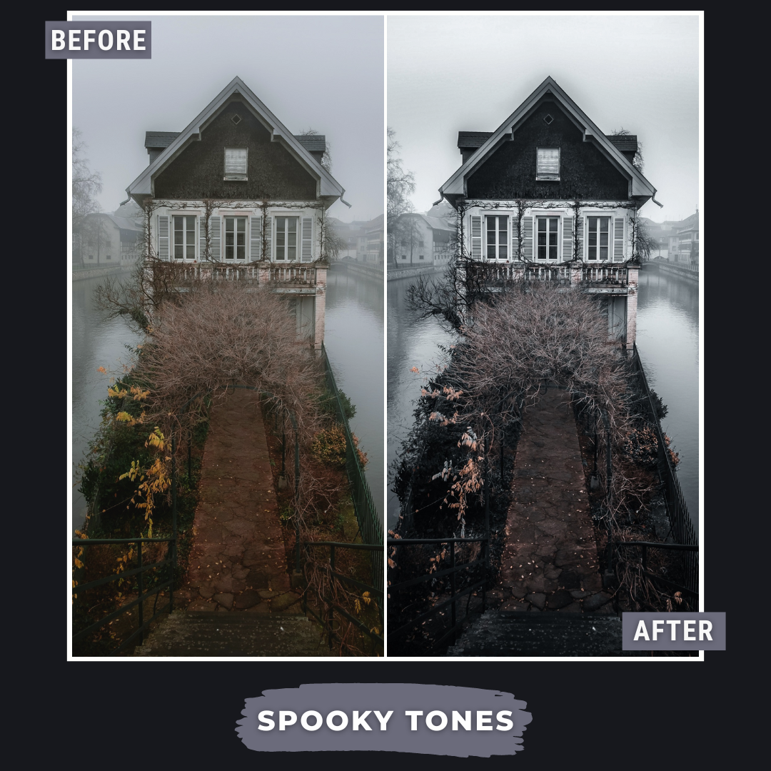 Spooky Bundle LIMITED 80 Lightroom Presets