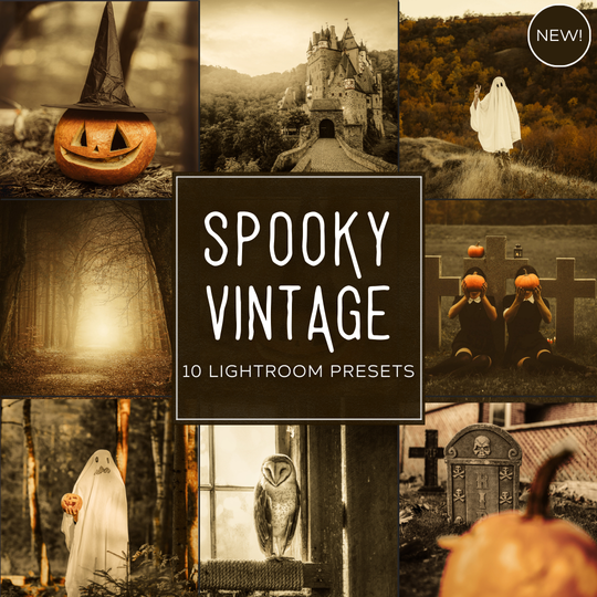 Spooky Vintage LIMITED Lightroom Presets Pack