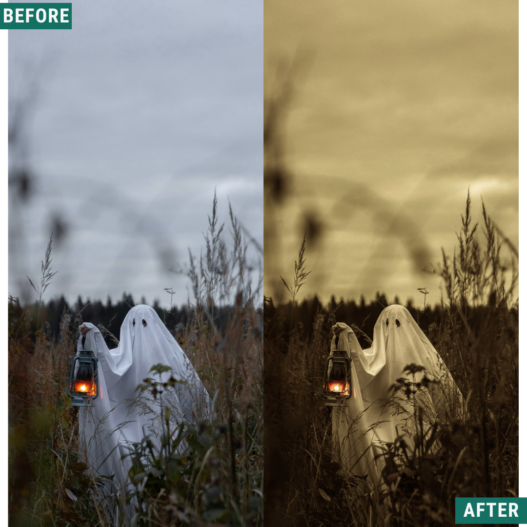Spooky Vintage LIMITED Lightroom Presets Pack