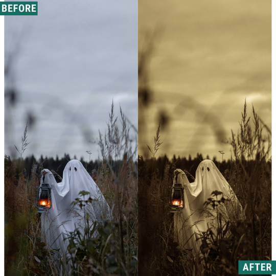 Spooky Vintage LIMITED Lightroom Presets Pack