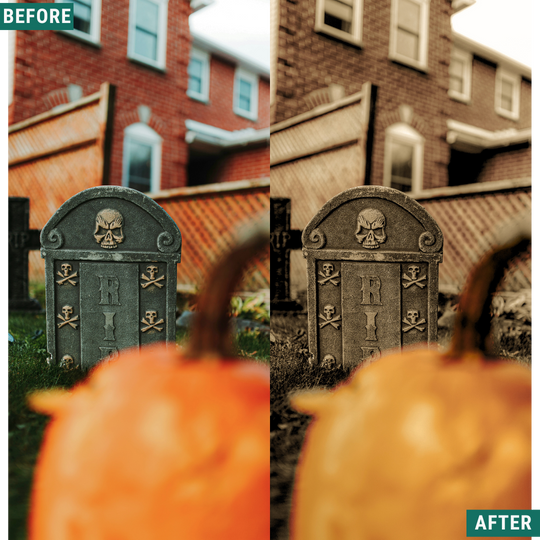 Spooky Vintage LIMITED Lightroom Presets Pack