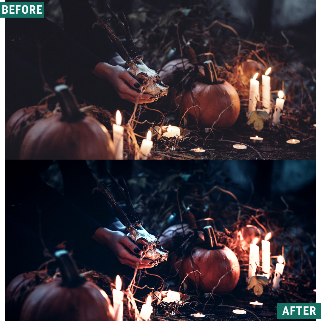 Spooky Chill Lightroom Presets Pack