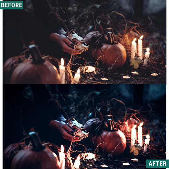 Spooky Chill Lightroom Presets Pack