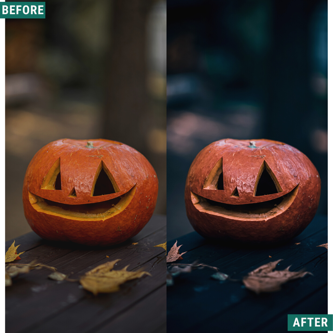 Spooky Chill Lightroom Presets Pack