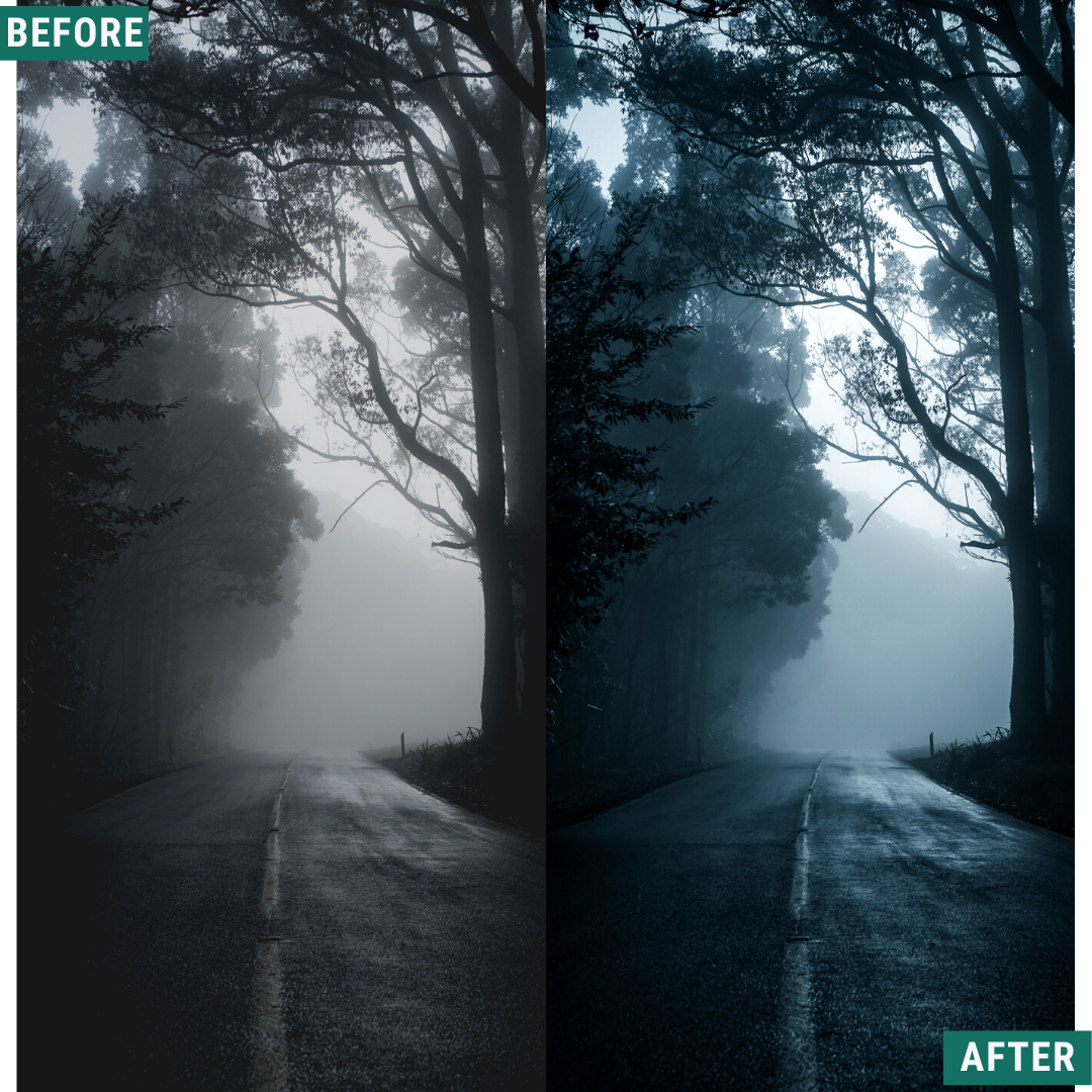Spooky Chill Lightroom Presets Pack