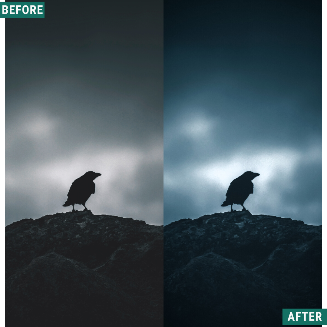 Spooky Chill Lightroom Presets Pack