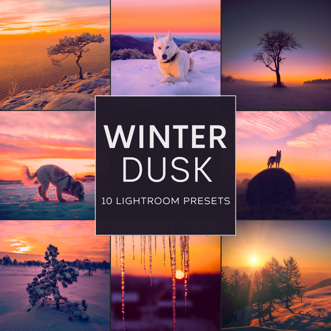 Winter Dusk Lightroom Presets Pack