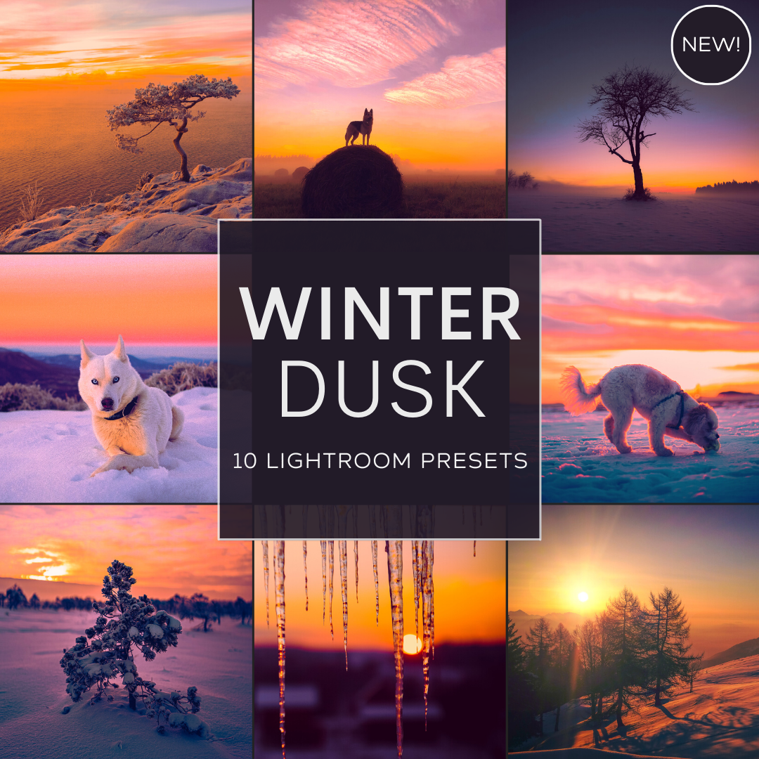 Winter Dusk LIMITED Lightroom Presets Pack