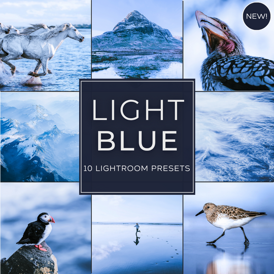 Light Blue LIMITED Lightroom Presets Pack