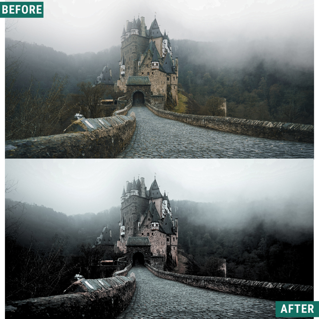 Spooky Tones Lightroom Presets Pack