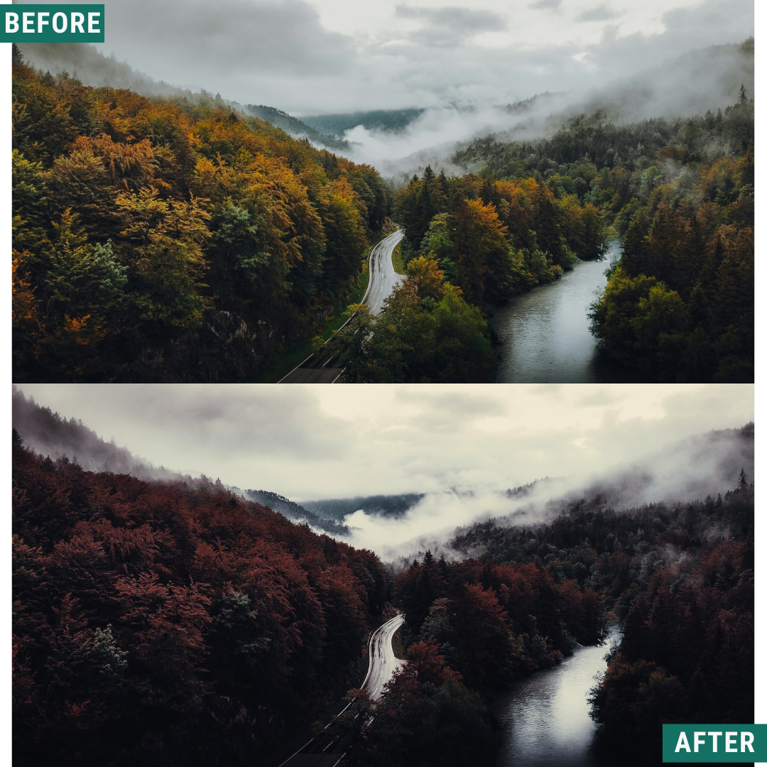 Blue Fall LIMITED Lightroom Presets Pack
